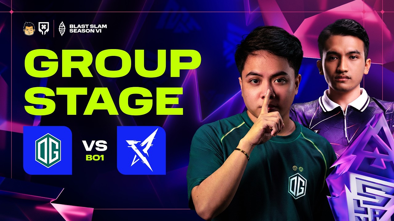Full Game: OG vs Rekonix - Game 1 (BO1) | Blast Slam VI 2026 Group Stage