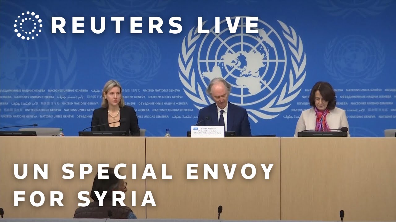 LIVE: UN Special Envoy for Syria gives an update on the situation in the country
