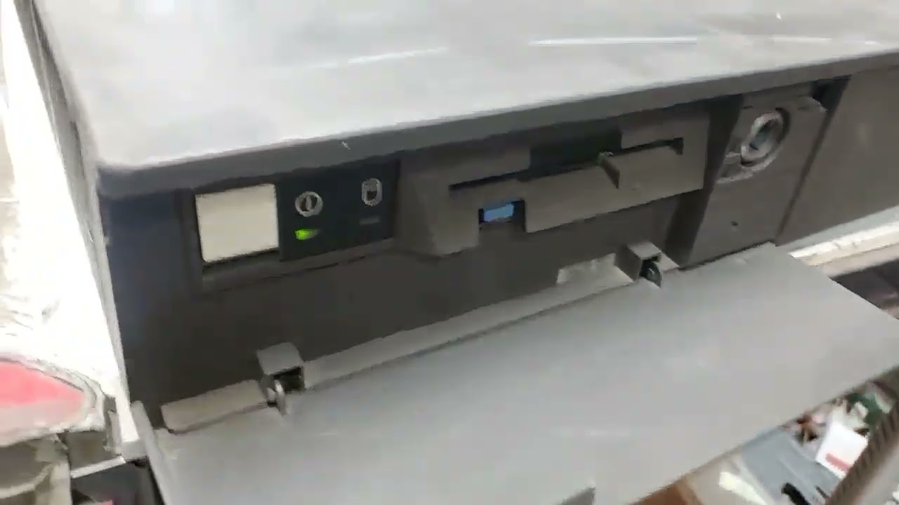 Vintage IBM POS Revival: 4694-144 Base Unit Power-On Test – 100 MHz 486 Retail Terminal in 2026!