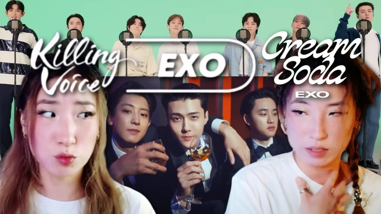 EXO 엑소 'Cream Soda' MV + Killing Voice! Growl, MAMA, Butterfly Girl, and more songs! 🎆 REACTION