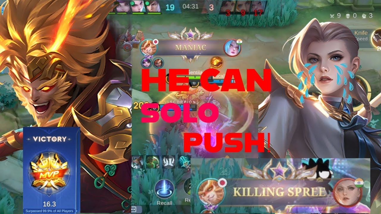2x MANIAC!! SUN BROKEN DAMAGE BUILD- GLOBAL BUILD FOR SUN @kbgaming150 #mlbb