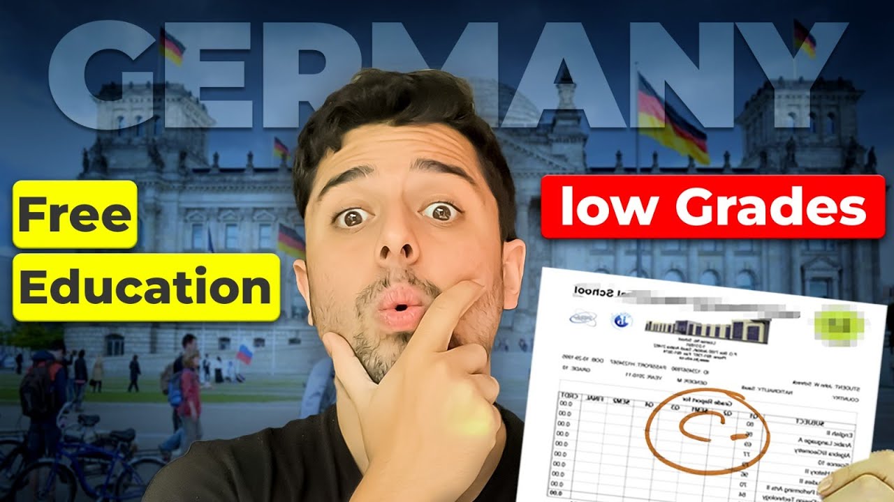 How to Study For FREE in Germany If you have LOW GRADES
