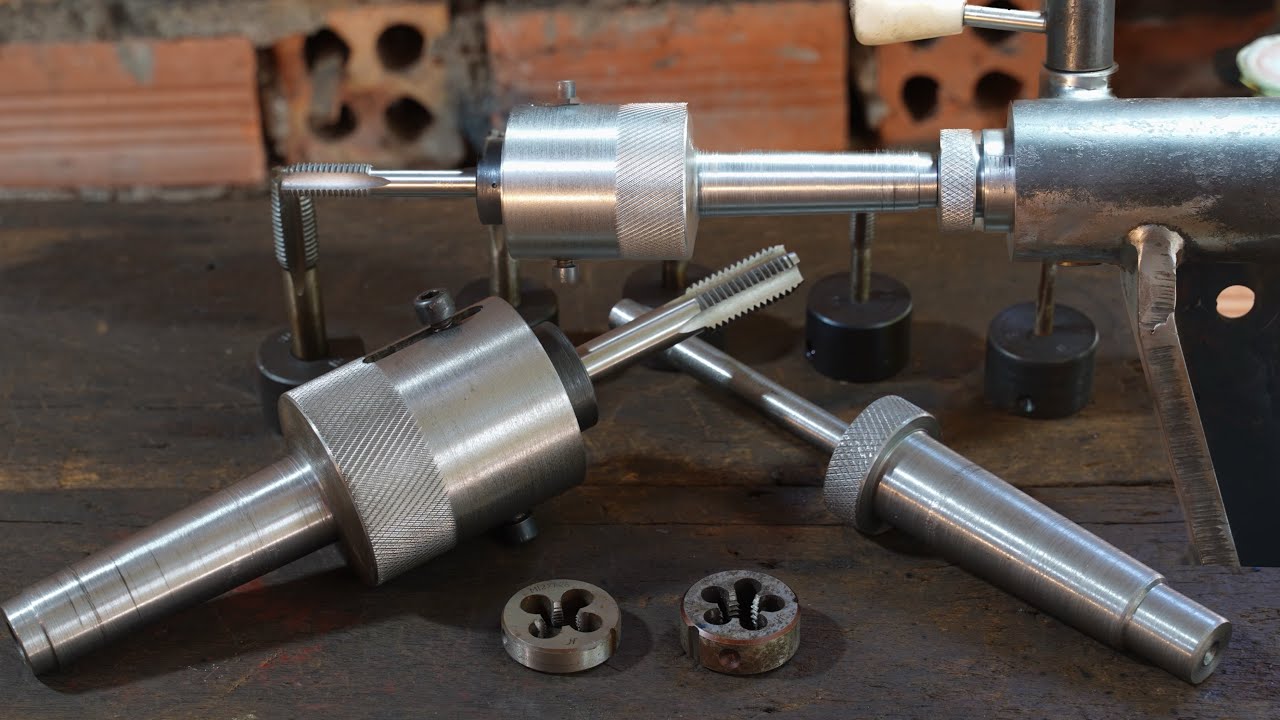 DIY. Tap And Die Holder On Homemade Lathe