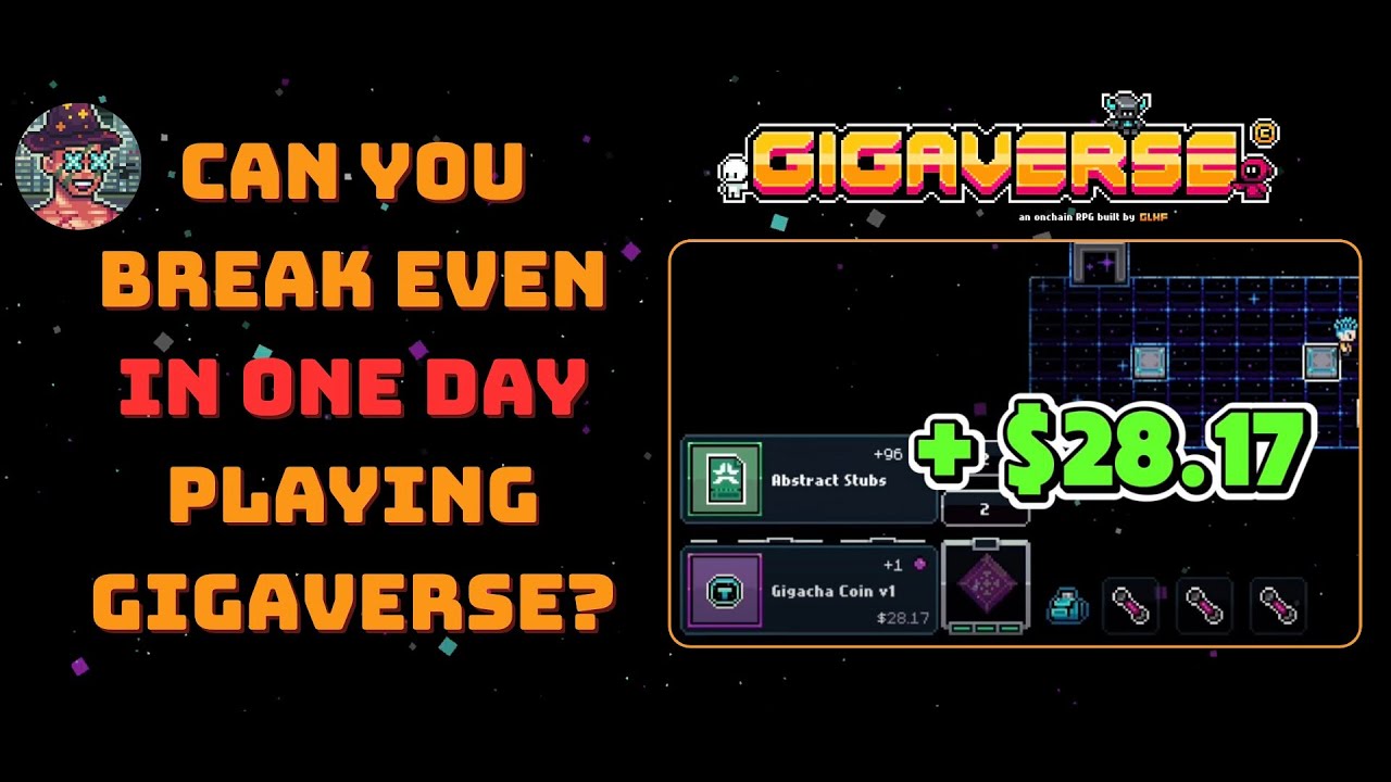 Beginner’s Guide to Gigaverse | Crypto Gaming ROI Challenge