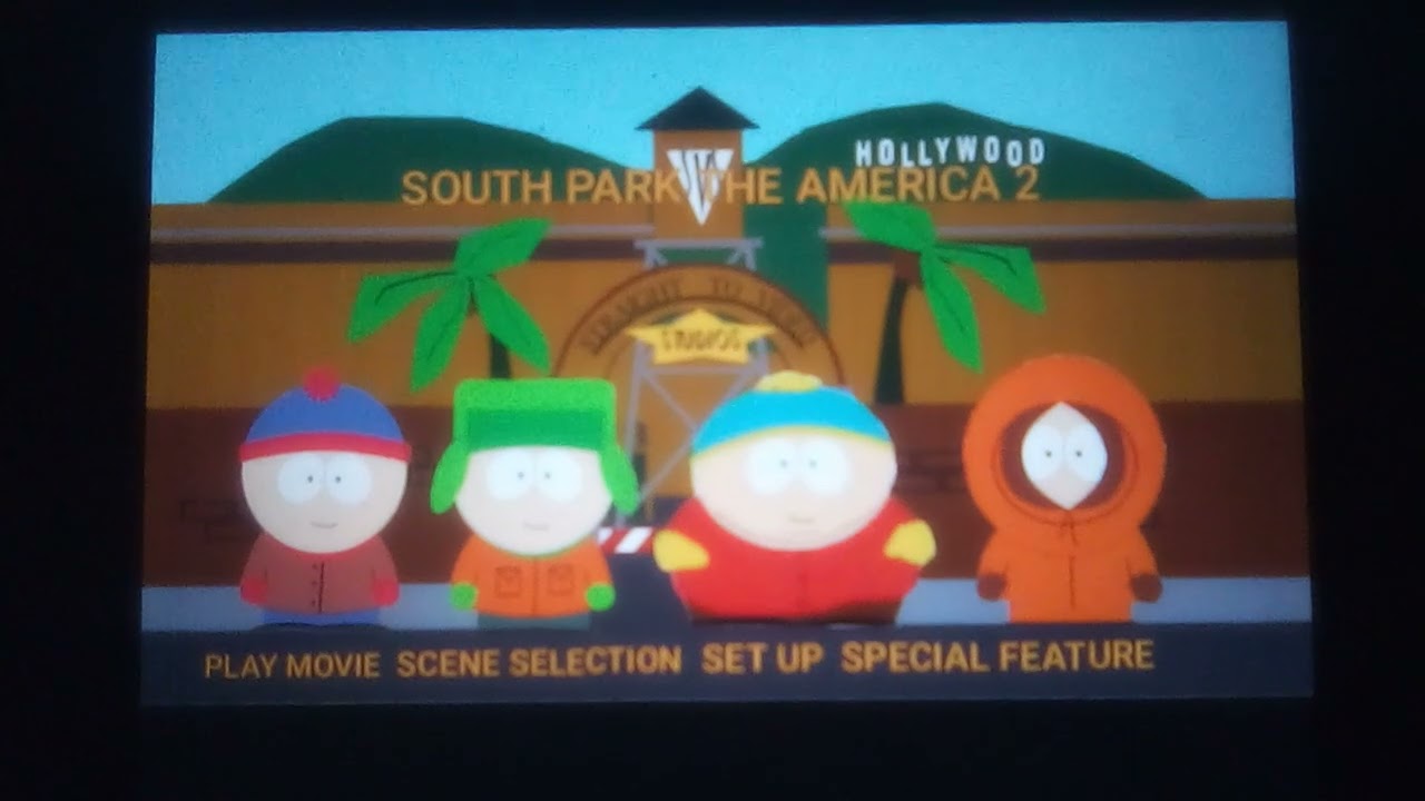South Park The America 2 2010 DVD Menu
