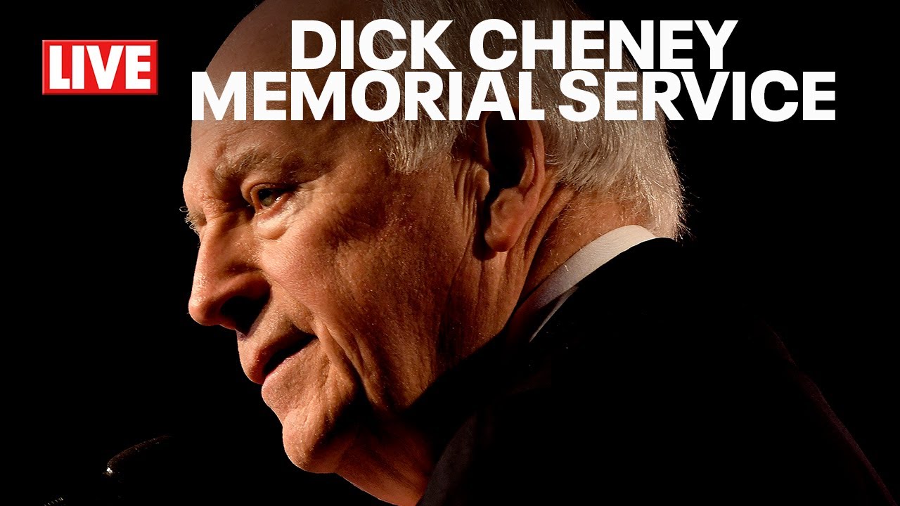 LIVE l Dick Cheney funeral - FULL SERVICE