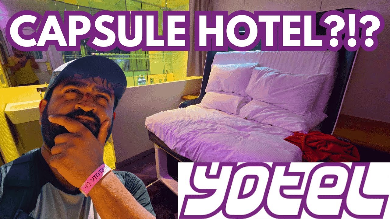 I Stayed In A UK Capsule Hotel???
