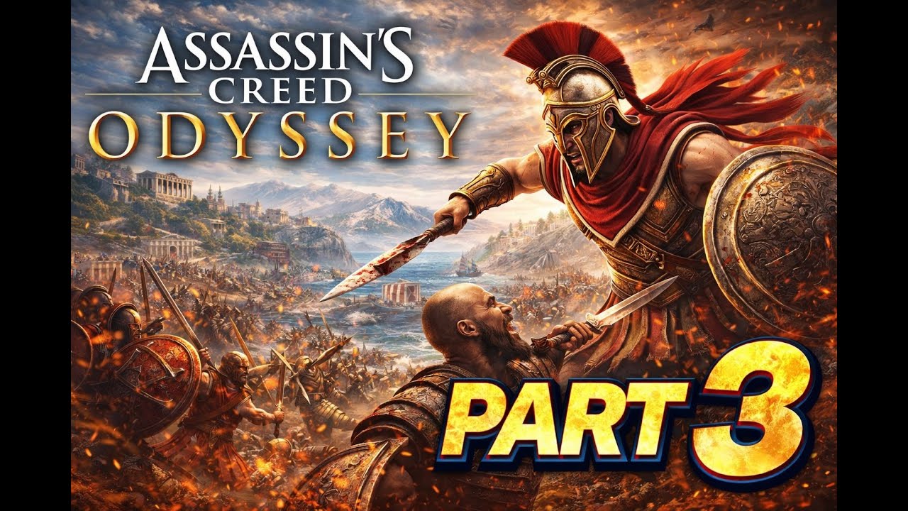 Assassin’s Creed Odyssey LIVE – Part 3 ⚔️ Quest Halmazok! | PS5 Gameplay #ACOdyssey #PS5 #Live