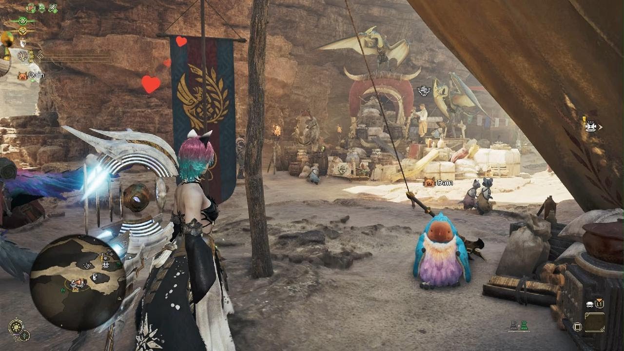 Monster Hunter Wilds_Showing Steve who boss