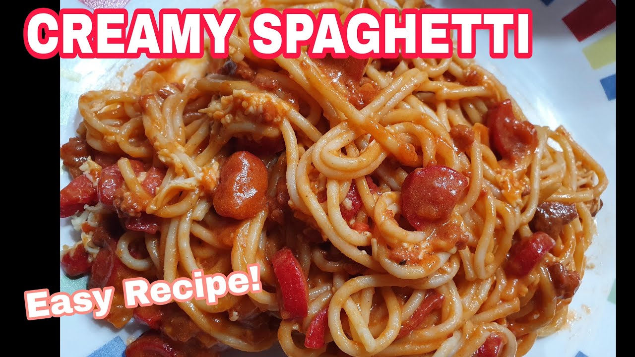 Gawing Special ang Spaghetti Ngayong PASKO! | Creamy Sweet Spaghetti Recipe
