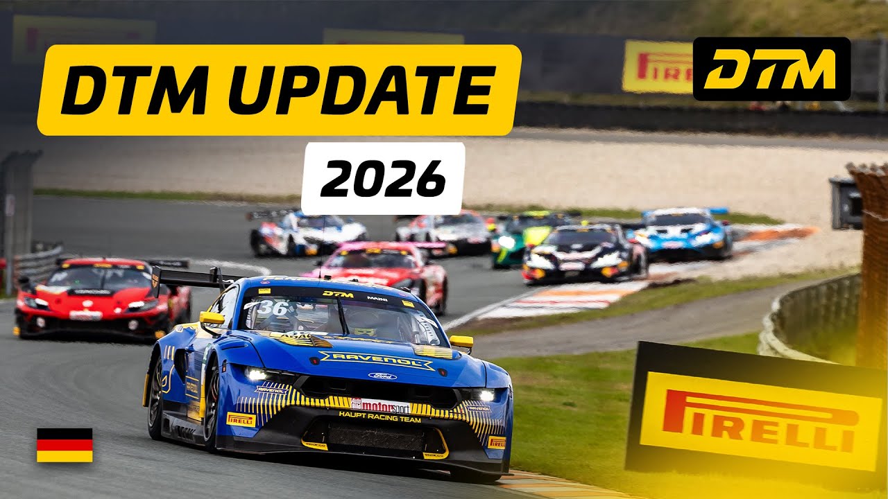 DTM Update: Neuigkeiten und Ausblick auf die Saison 2026