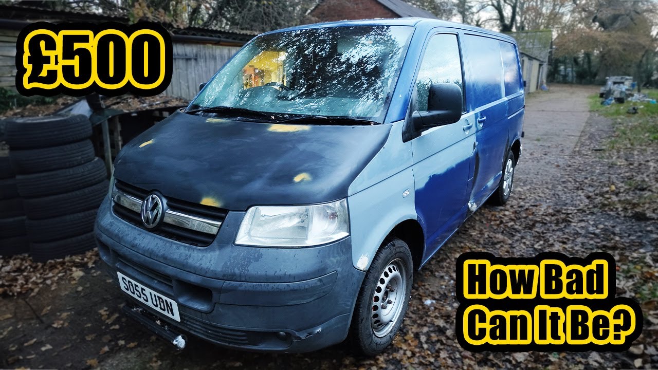 Вероятно, самый дешевый VW Transporter в стране.