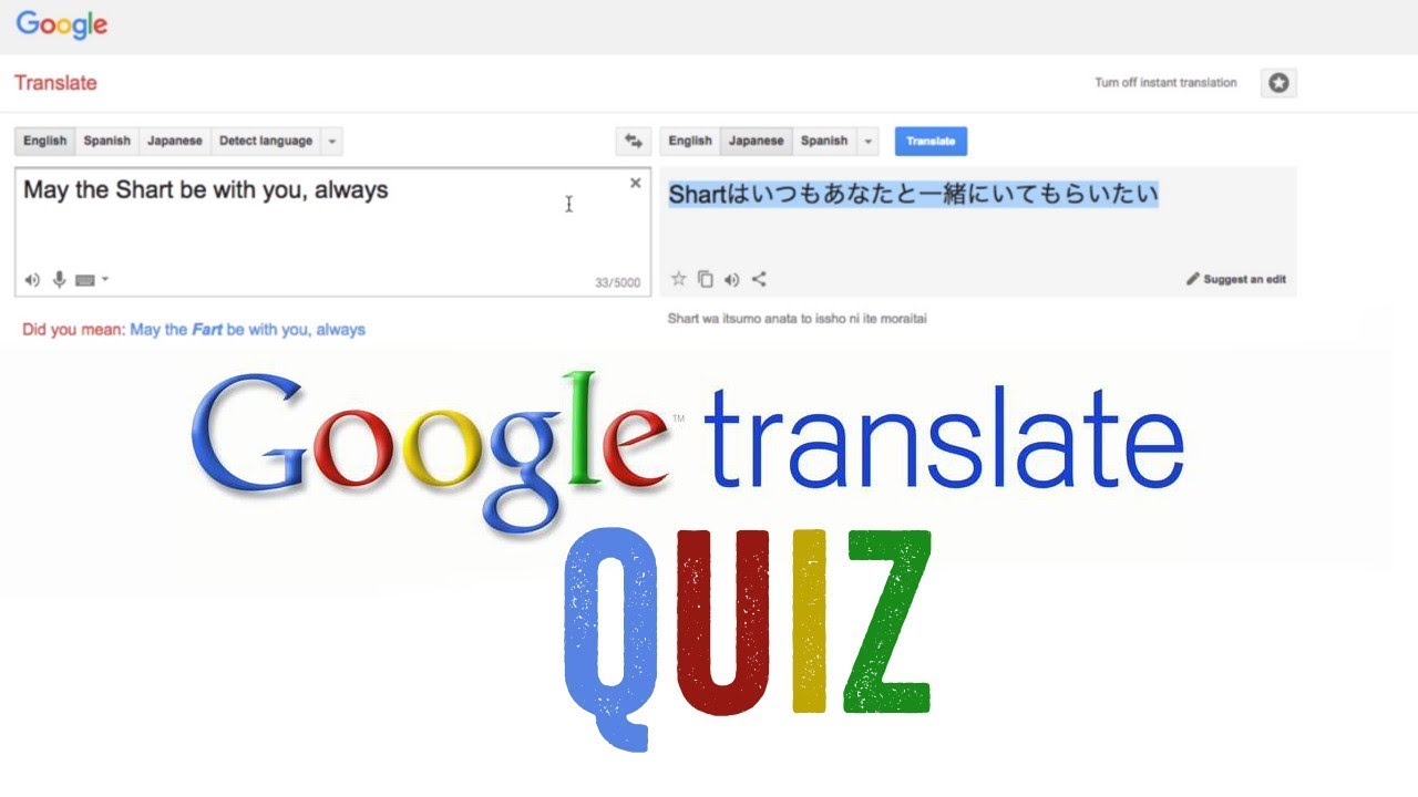 Викторина по Google Translate | Barshens