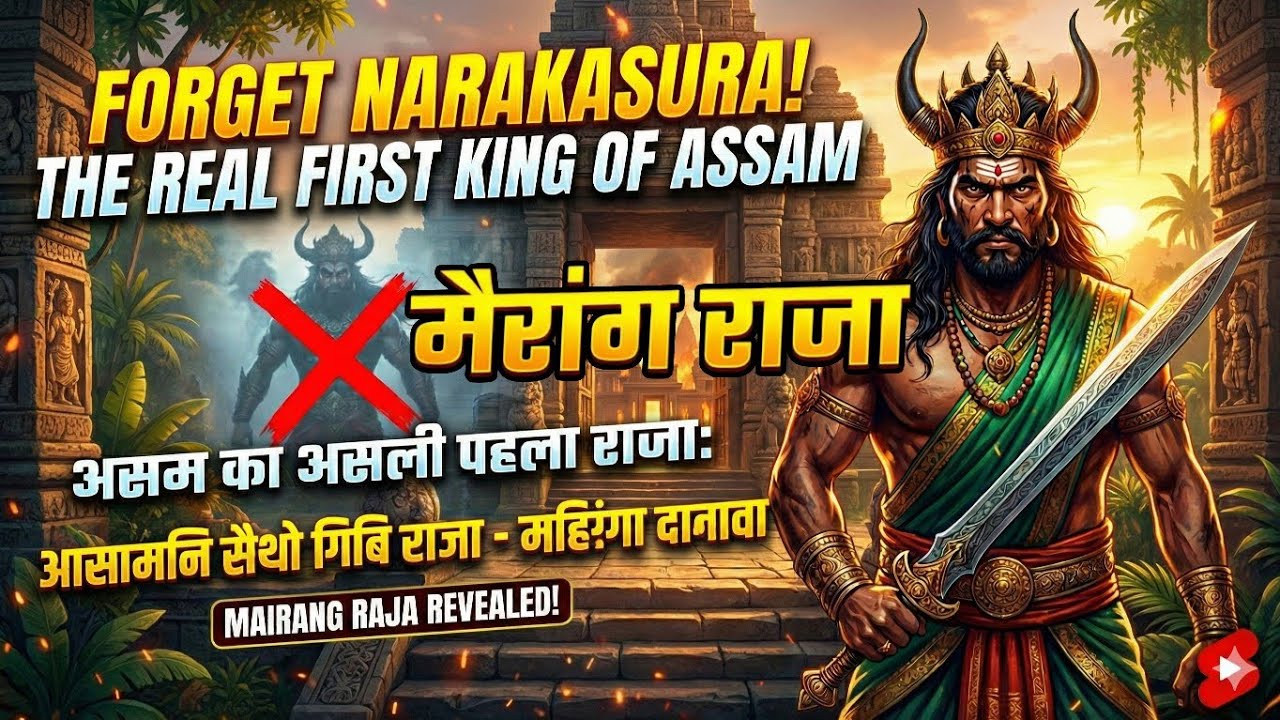 FORGET Narakasura! Meet the REAL First King of Assam (Mairang Raja) 👑🌾