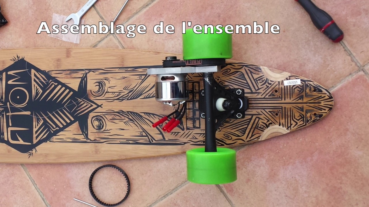 Fabrication skate Electrique