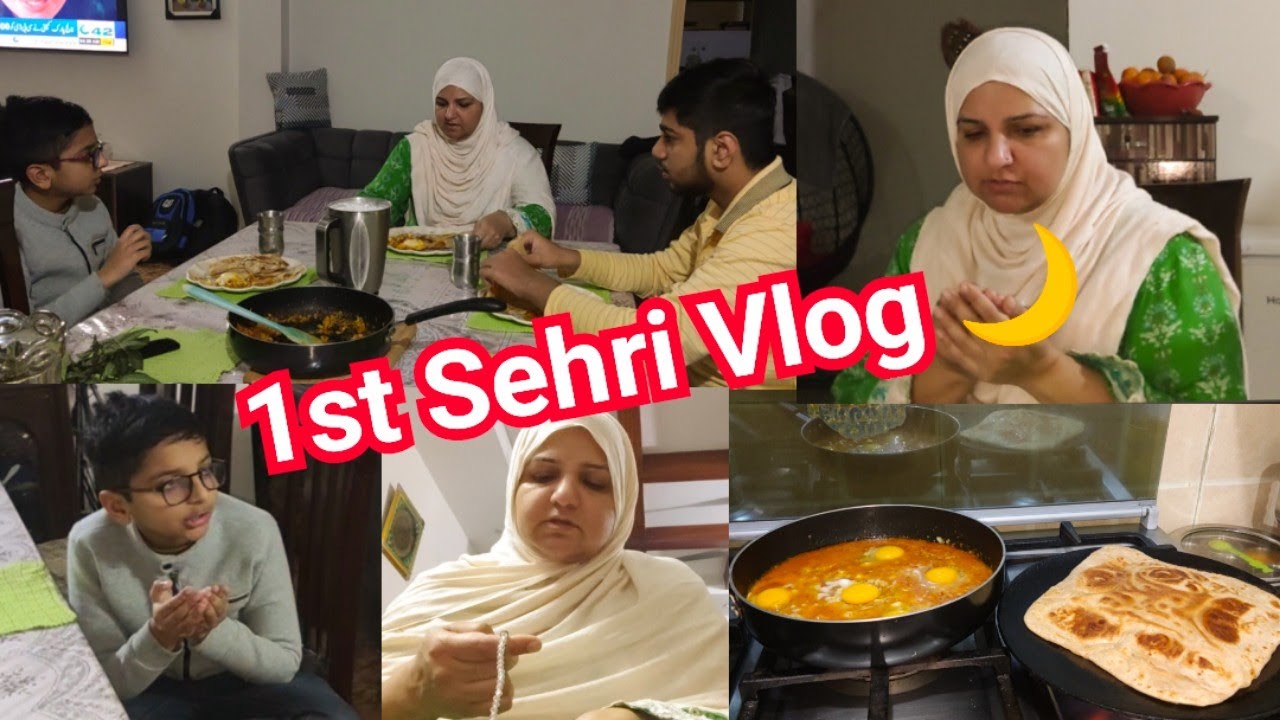 🌙1st Sehri Vlog❗First Sehri of Ramadan 2024|Ramadan Routine vlog🌙|Sonia Daily Vlogs