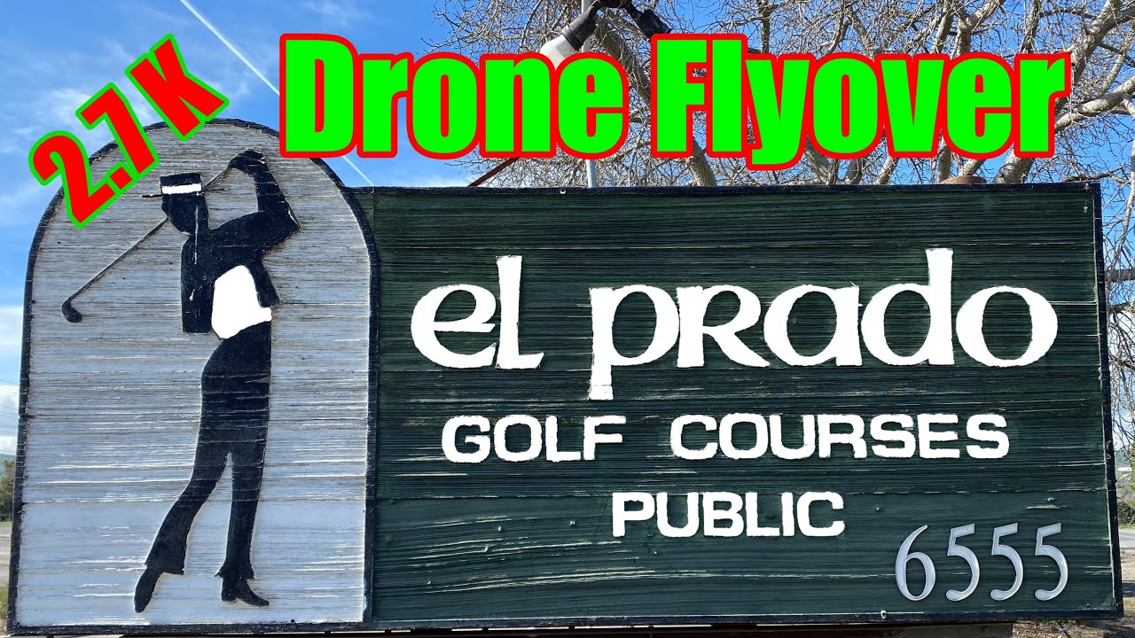 Butterfield Stage golf Course at El Prado   Drone flyover with DJI Mavic Air 2