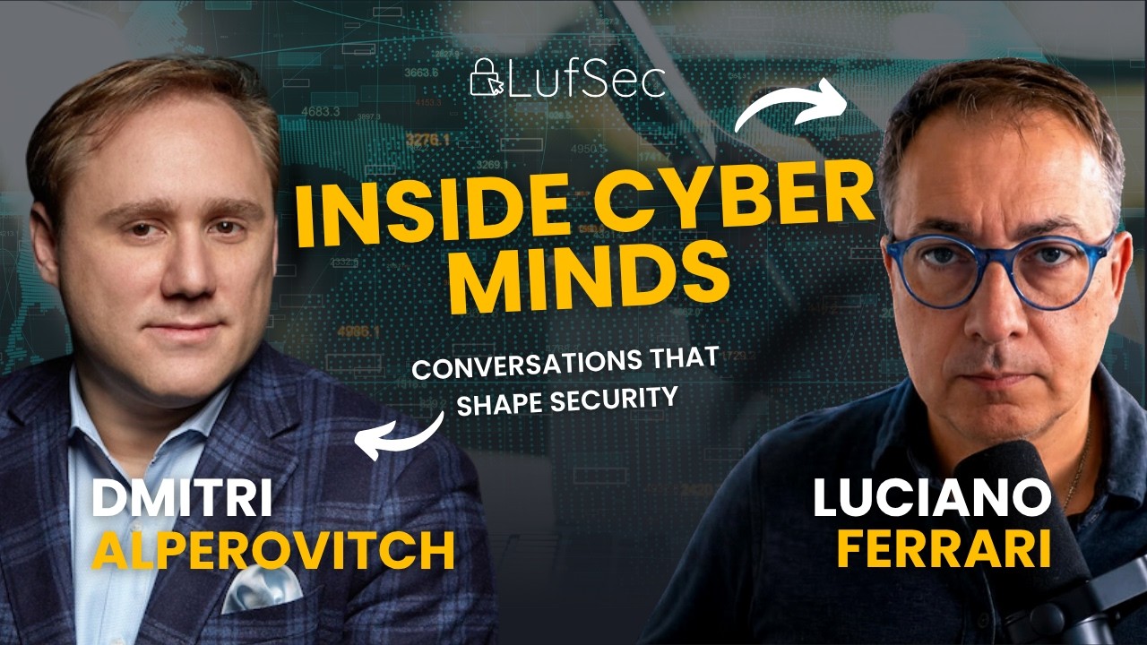 Inside Cyber Minds, сезон 2, эпизод 1 &mdash; Дмитрий Альперович: Кибервойна и глобальная безопасность
