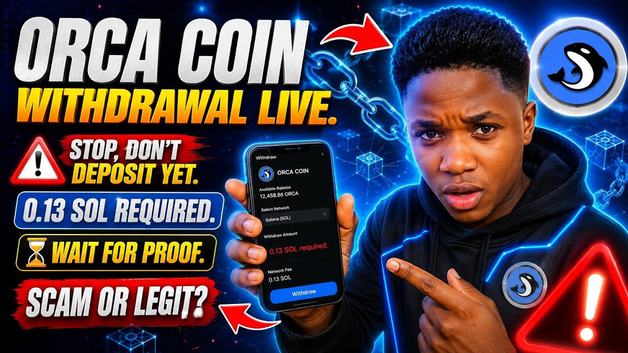 Orca Coin listing update 2026. Withdrawals live, is it legit? 