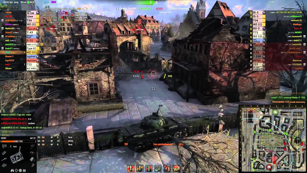 Szybki WZ-131 na Himmlu - WoT (Lekkostrawne)