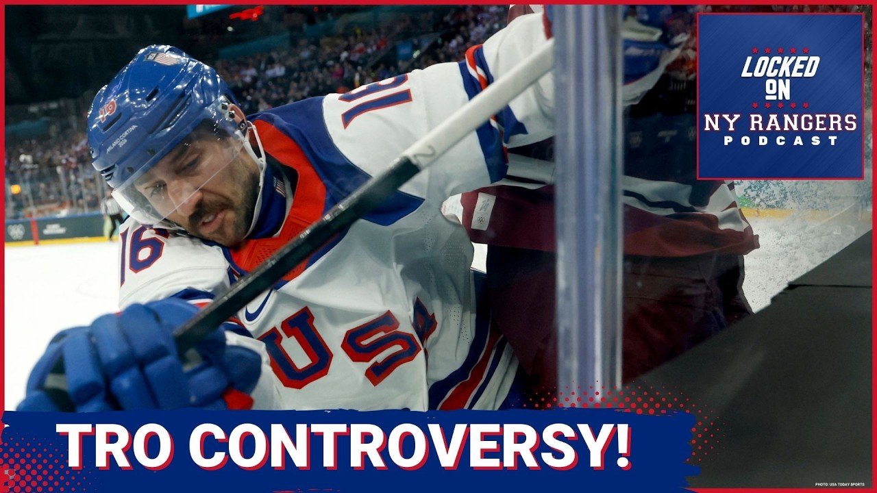 Trocheck causes CONTROVERSY at the Olympics! Plus, did the Rangers ACTUALLY find a late-round steal?