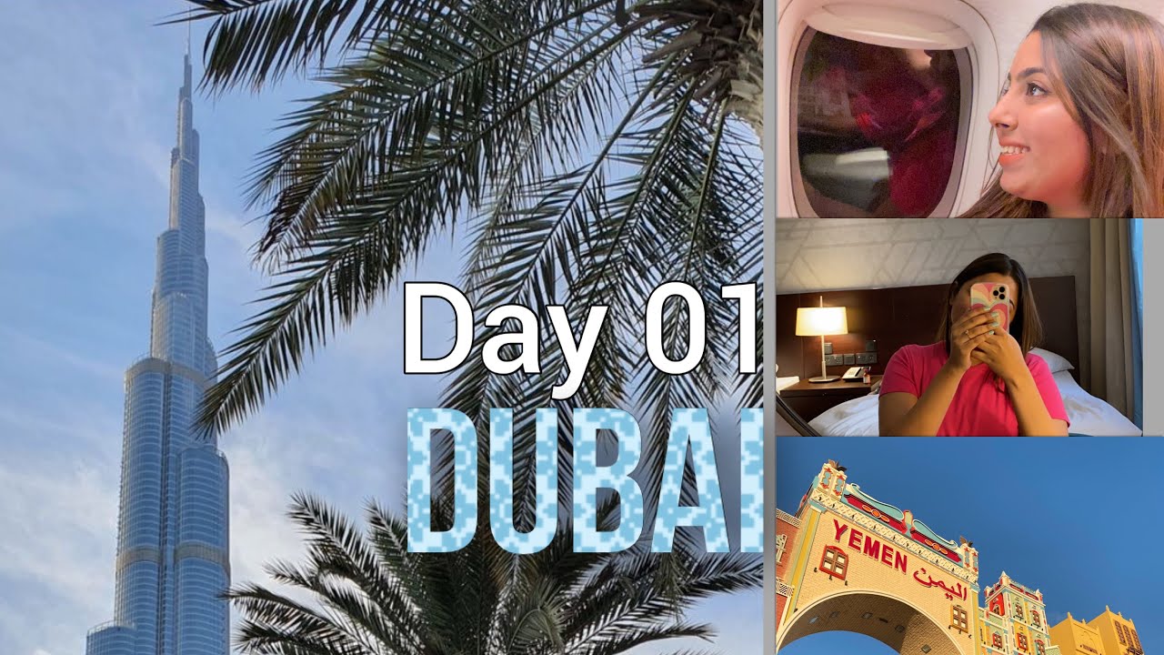 Day 01 of Dubai trip  #vlog #dubai #globalvillage #familyvlog