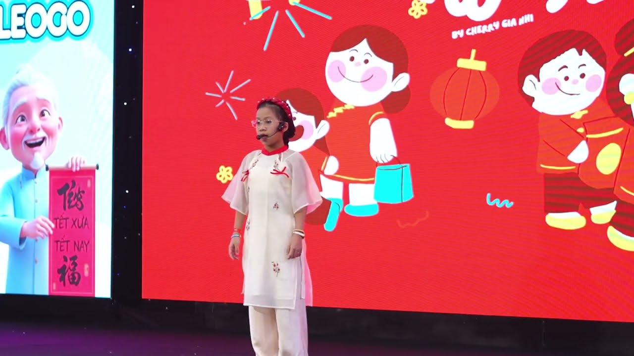 Cherry Gia Nhi | Hùng Biện Tiếng Anh | Hội Xuân Anh Ngữ LEOGO 2026