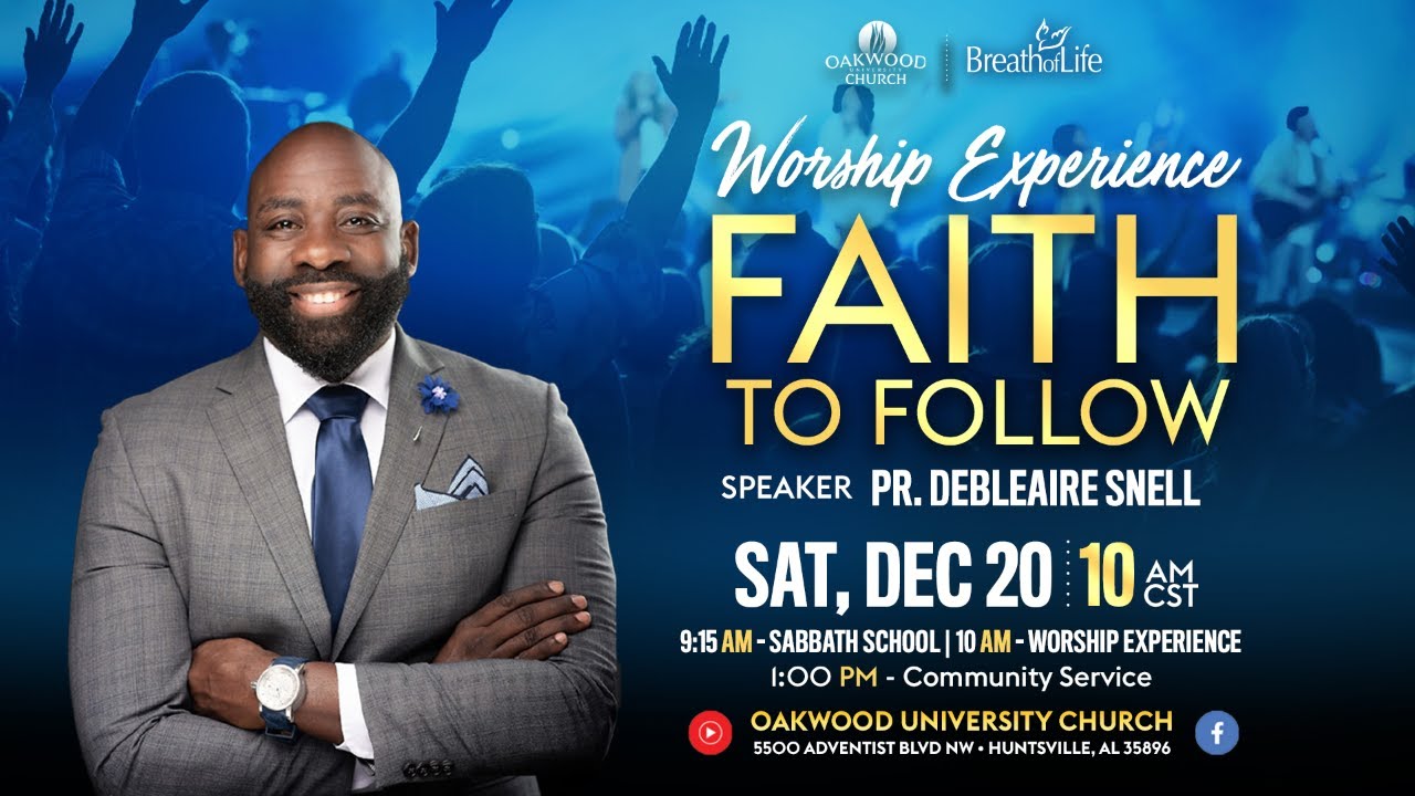 Faith to Follow | Pastor Debleaire Snell