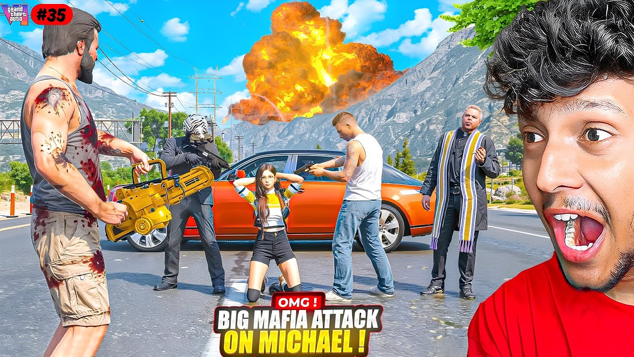 GTA 5: THE MAFIA ATTACK ON MICHAEL YOU NEVER KNEW ABOUT #35