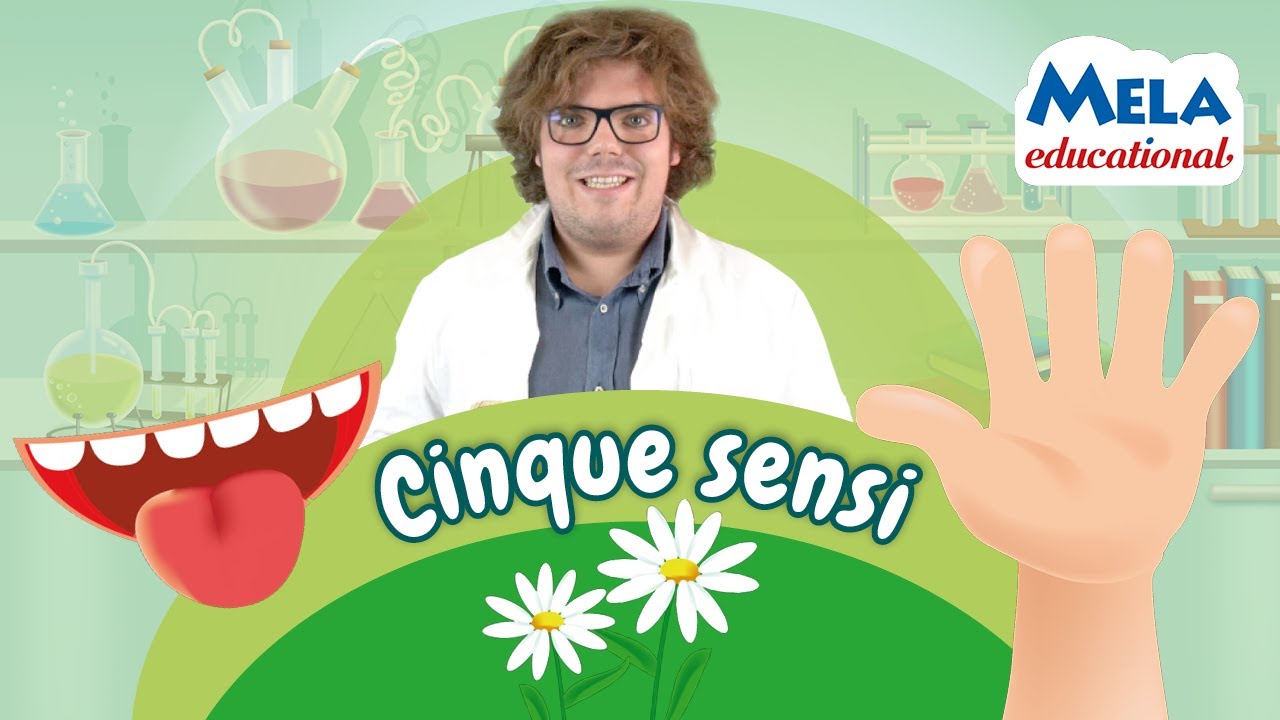 I cinque sensi - Renato lo scienziato Educational @Mela_Educational