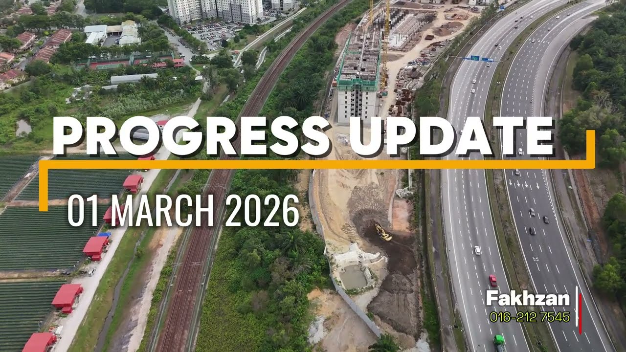 Residensi Wilayah Sentral Putrajaya Progress Update 01 March 2026