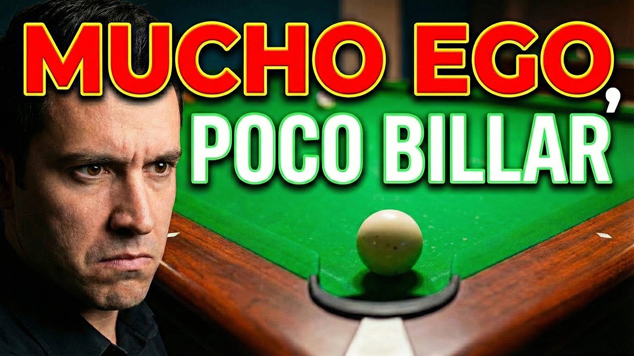 MUCHO EGO, POCO BILLAR | El error que te deja sin mesa