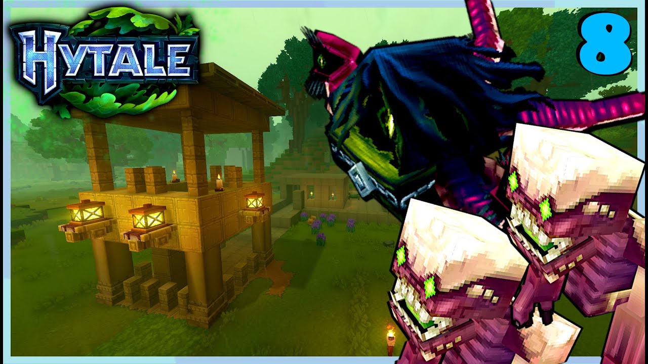 HYTALE 🌌 #008 [Teil 1] 🔹 Neue Base - Alte Gegner ⛺️ [No Commentary]