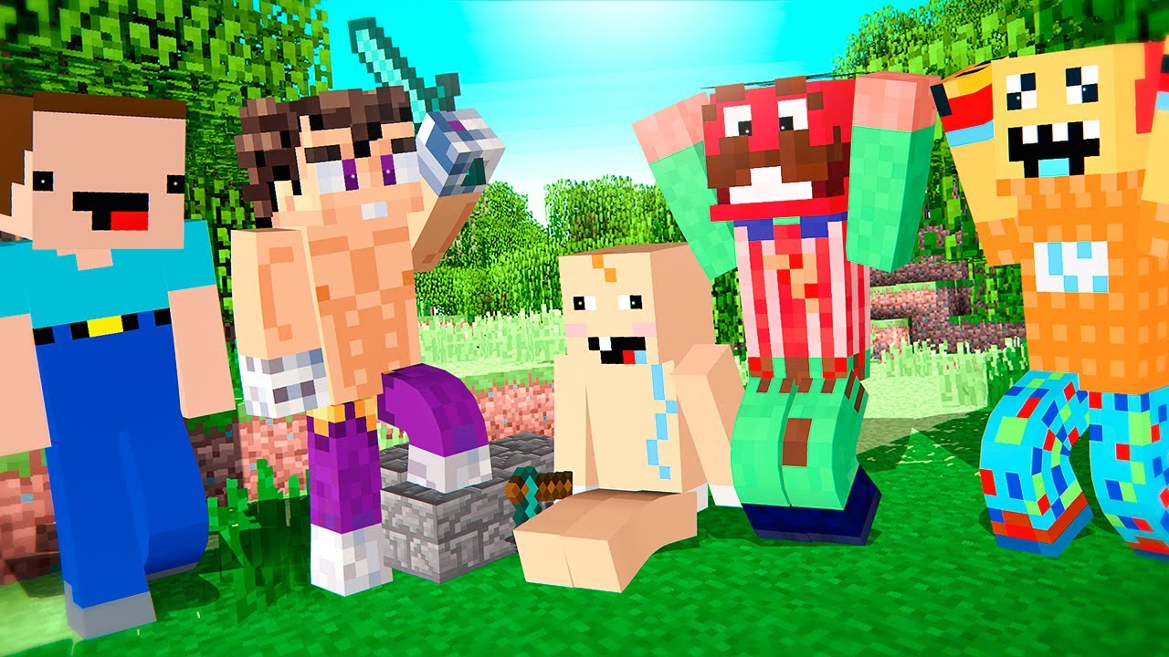 Vegetta encarga a los noobs su primera misión *Minecraft con Noobs*