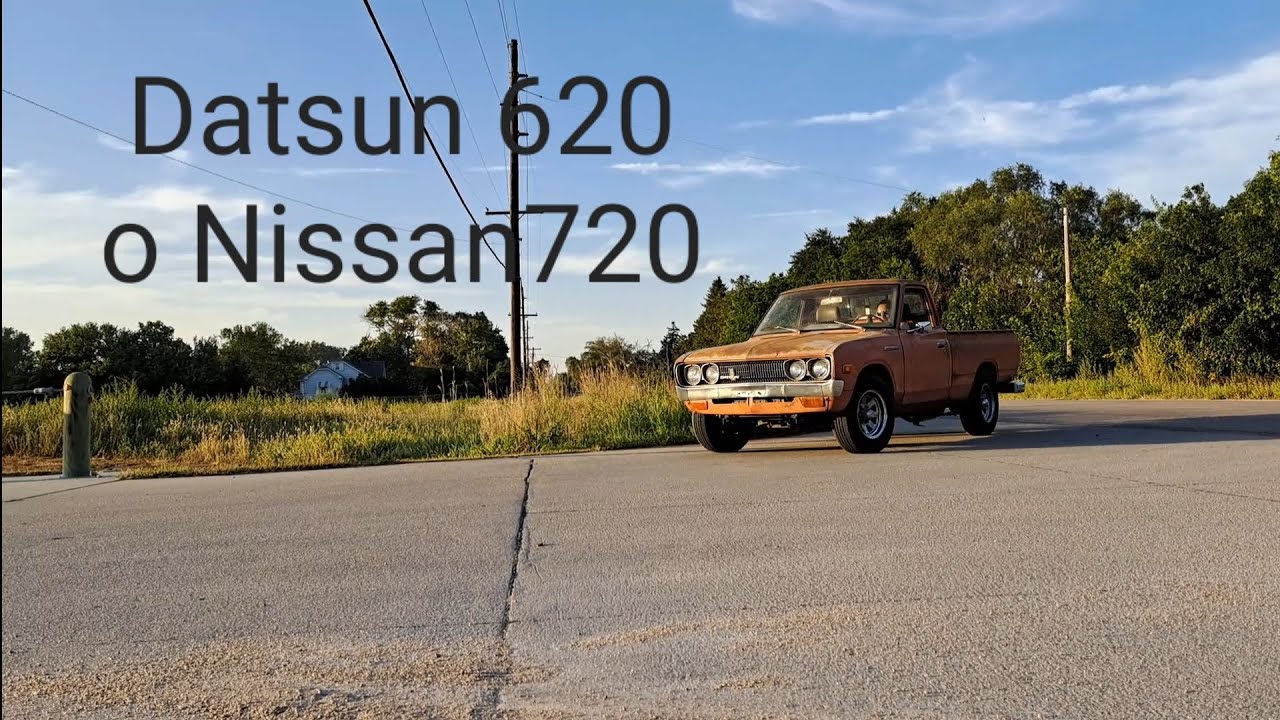Datsun620  vs Nissan720 ¡Mira cual ganó!