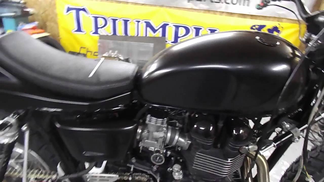 Part Five - Building a Street Tracker/Flat Tracker Triumph Bonneville