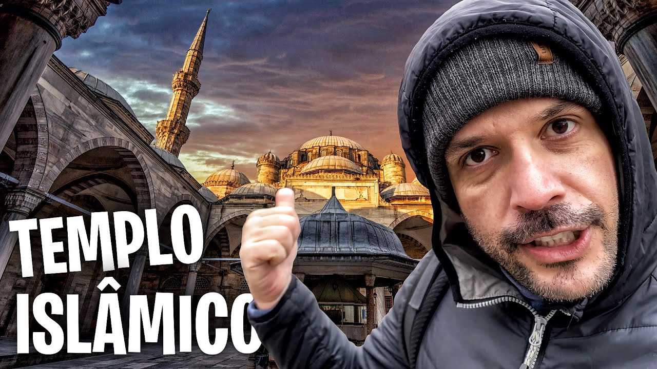 VISITANDO uma MESQUITA na TURQUIA 🕌 🇹🇷