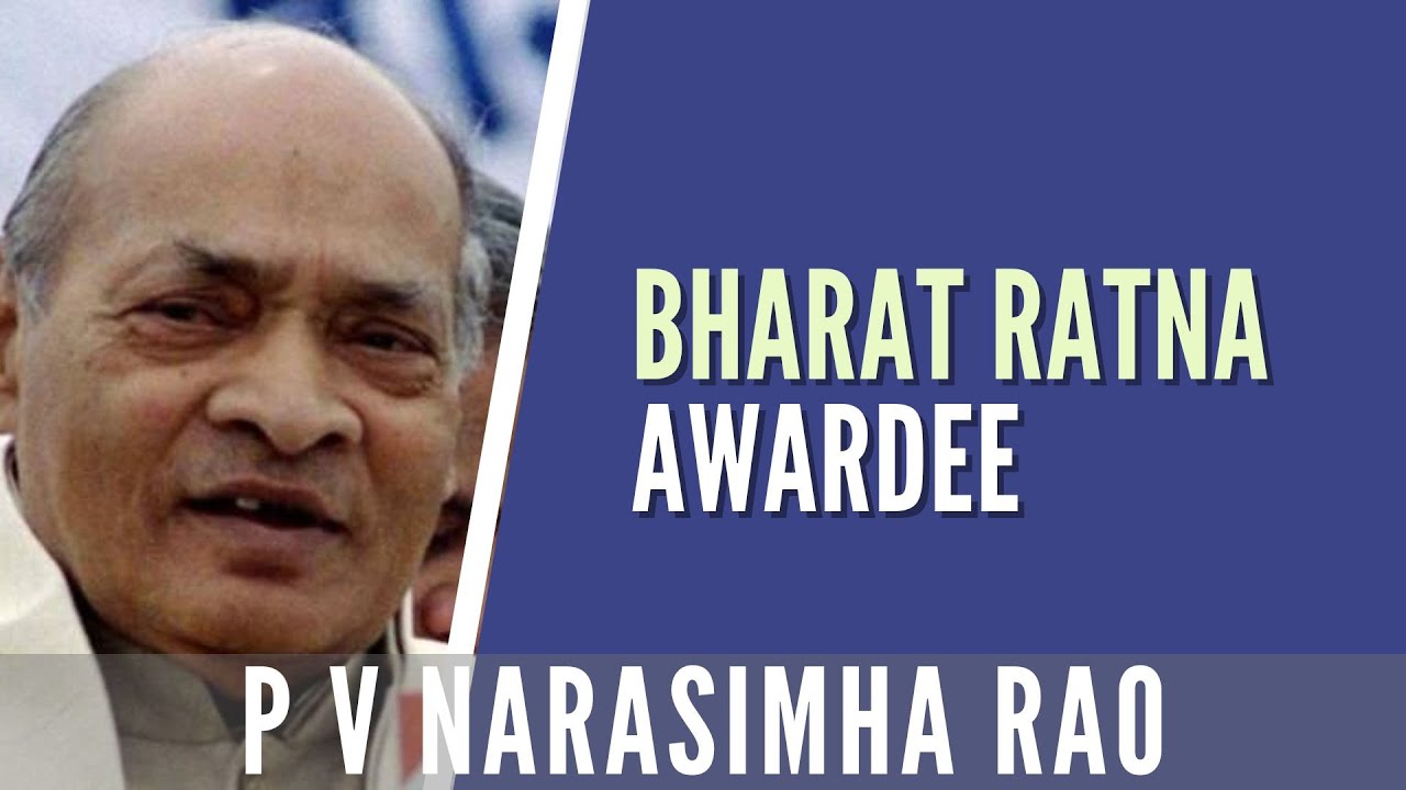 Who was Bharat Ratna awardee P V Narasimha Rao? Statesman? Author? Seer?