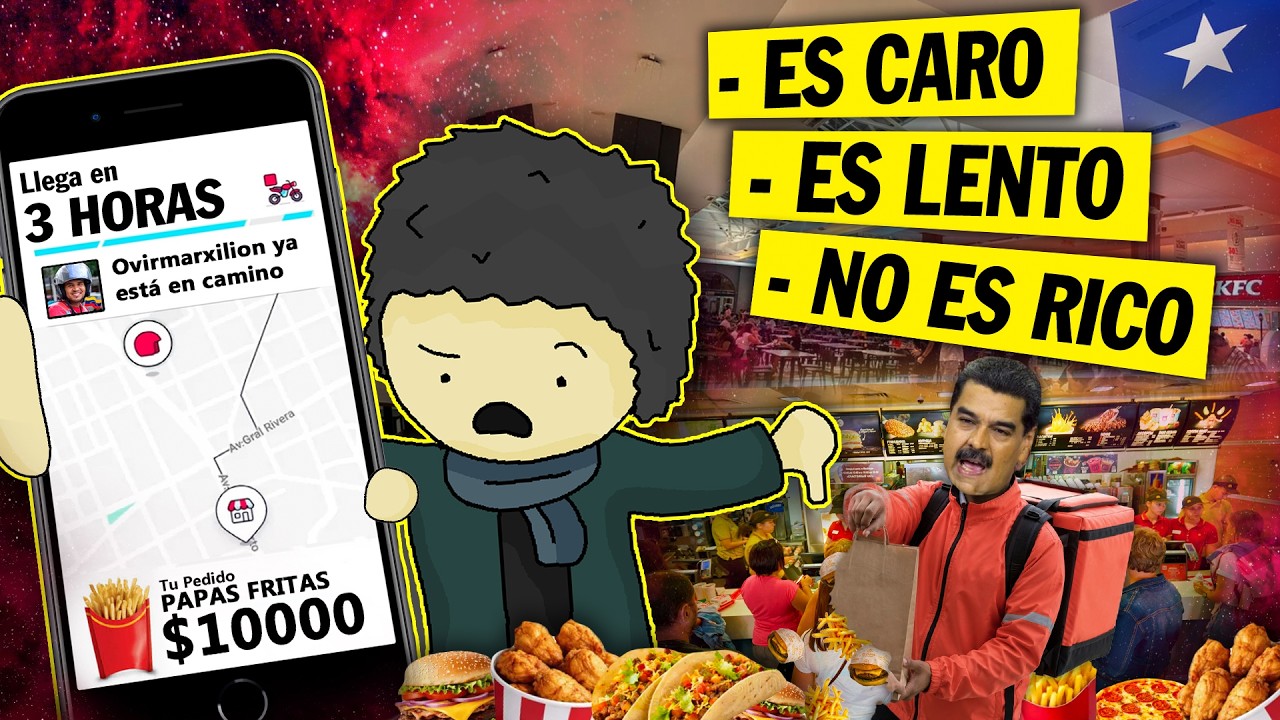 La COMIDA R&Aacute;PIDA en Chile es como las WEAS