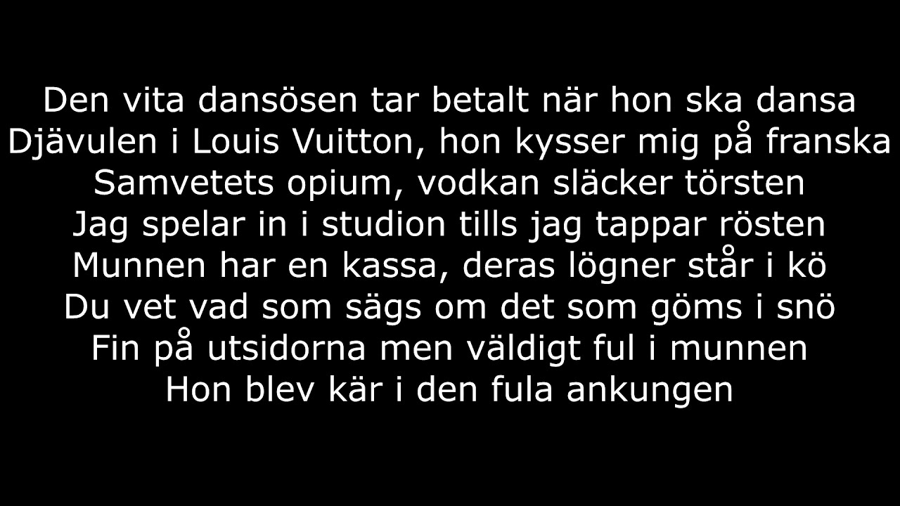 Yasin x Miriam bryant - Ge upp igen (Lyrics)