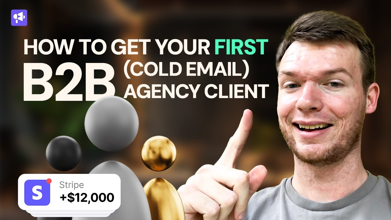 How To Get Your First B2B (Cold Email) Agency Client - Michael Gardiner