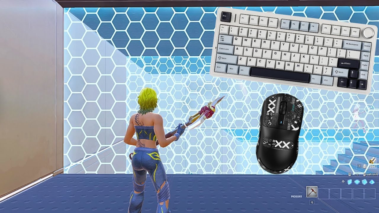 Fortnite 2v2 Piece Control😍 AULA F75 ASMR💤
