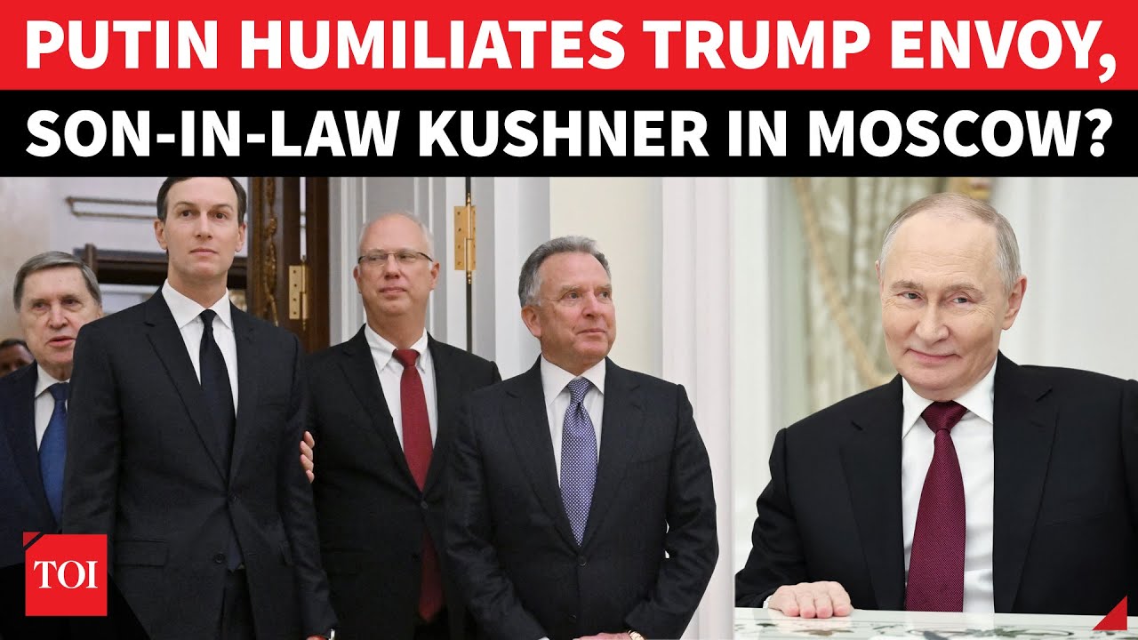 Putin Shows Trump Who's The Boss: US Envoys Humiliated In Moscow, Made To Wait For Hrs Before Talks