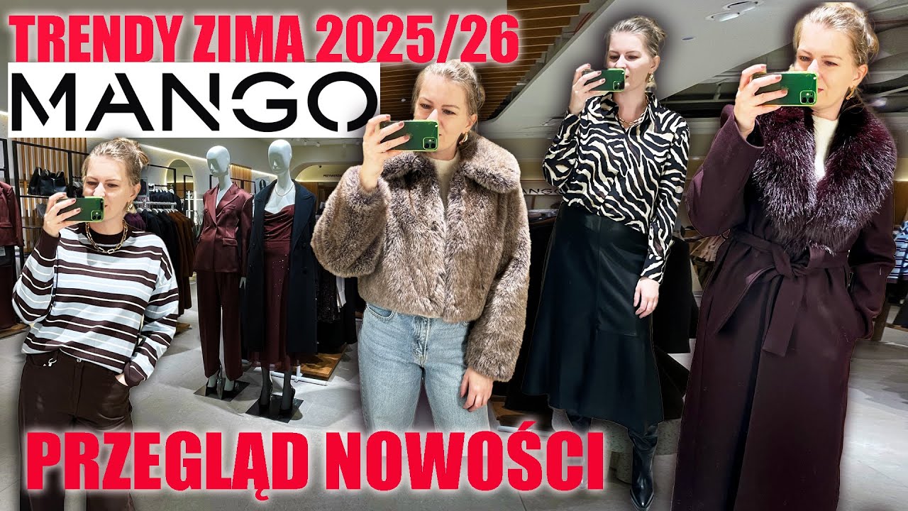 NIE MOGŁAM SIĘ OPRZEĆ 🙈 PRZEGLĄD NOWOŚCI MANGO I MIERZYMY TRENDY JESIEŃ ZIMA 2025