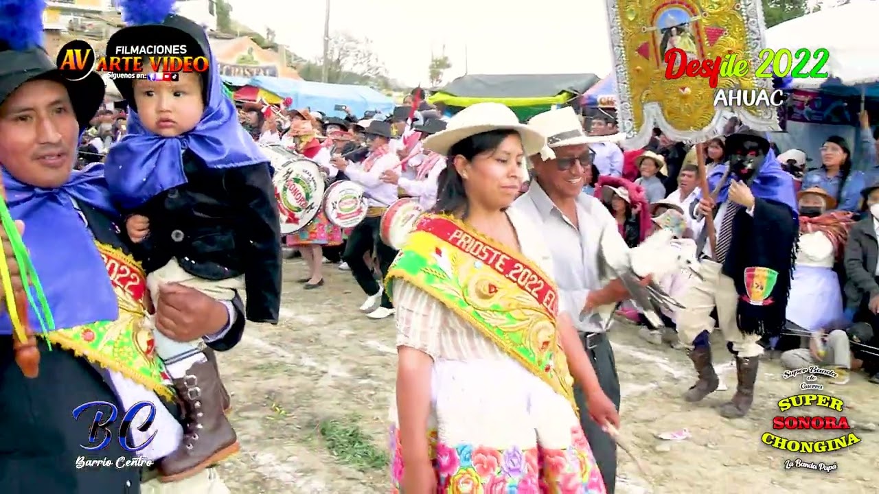 Morenada 2022 Barrio Centro Ahuac Patiruncos Julio Rojas y Esposa Elizabeth Socualaya DVD 05