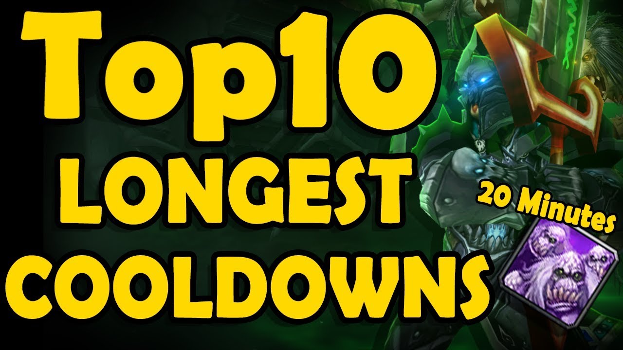 Top 10 Class Abilites With the Longest Cooldowns in WoWs History