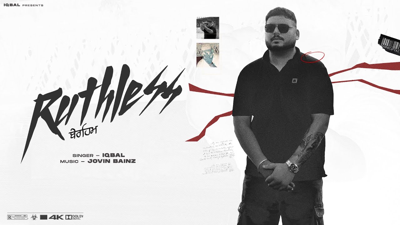 RUTHLESS : IQBAL (OFFICIAL VIDEO ) LATEST RAP SONG 2024