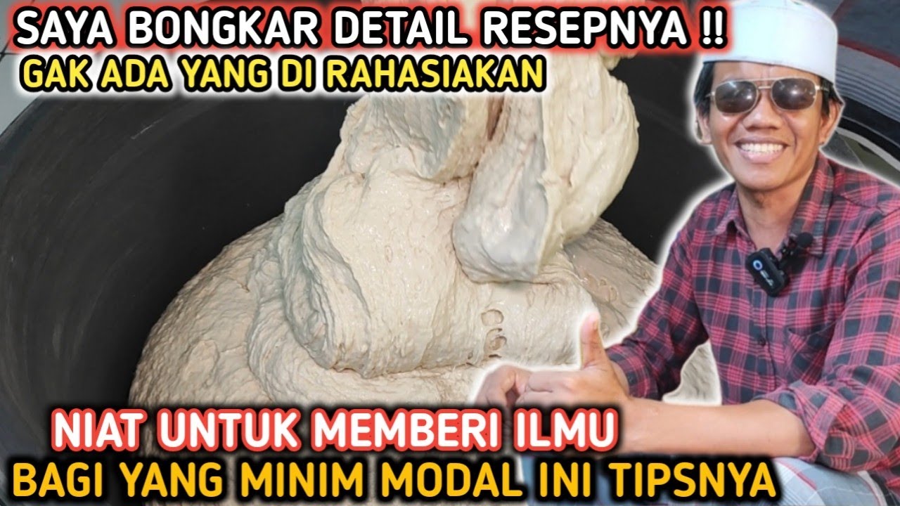 SAYA BONGKAR DETAIL RESEPNYA ‼️NIATNYA UNTUK BERBAGI ILMU BAGI YANG MINIM MODAL INI RAHASIANYA
