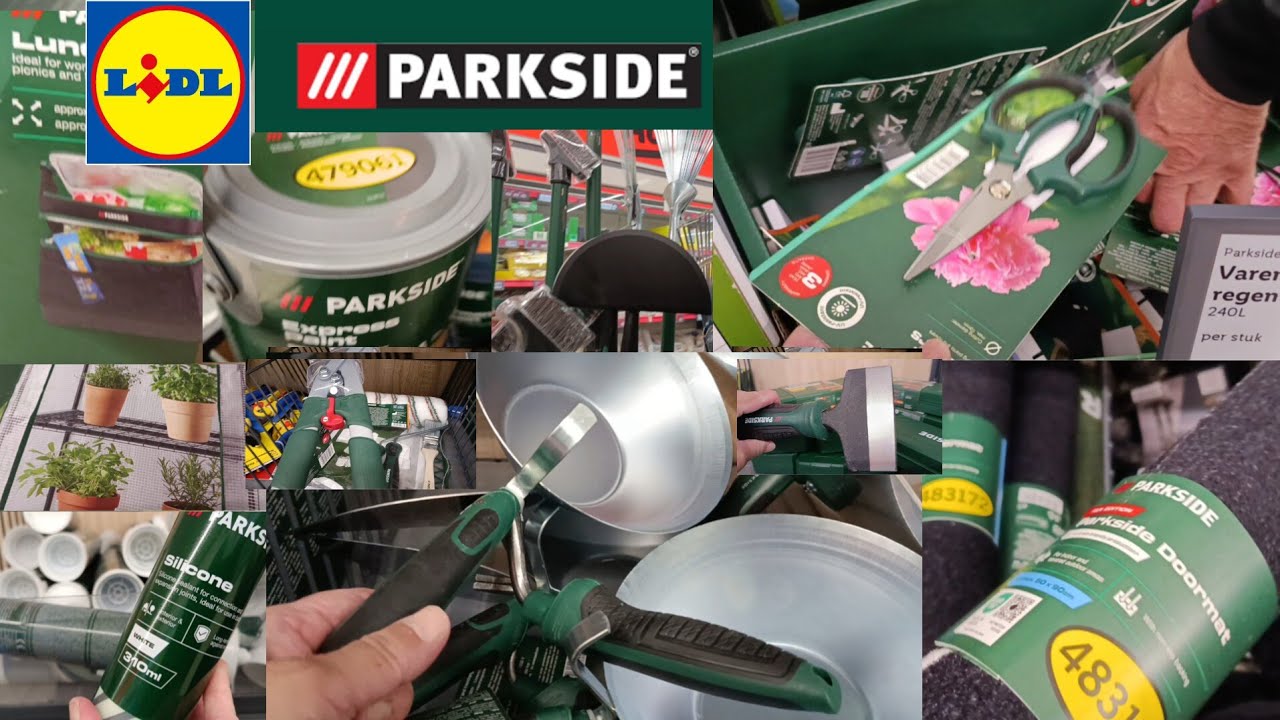 Parkside New Tools in Lidl September 2025 | New Affordable Diy Tools Collection