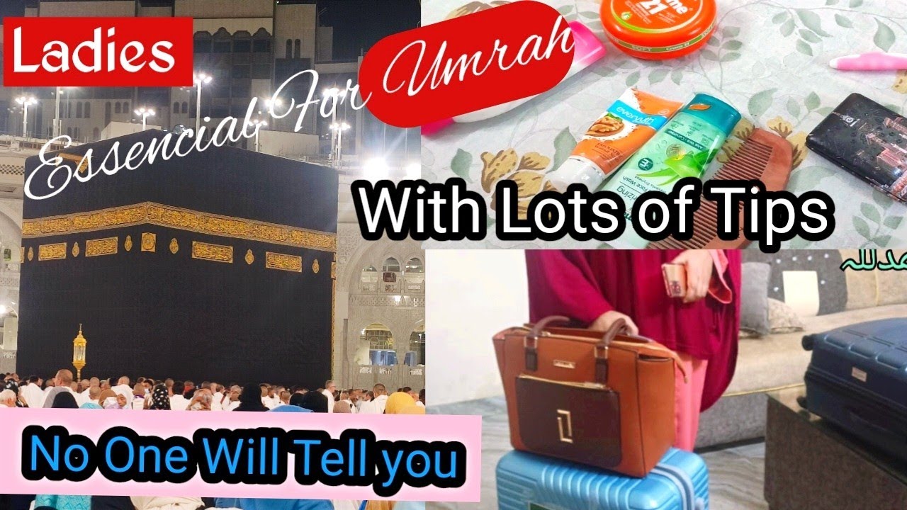 What To Pack For Umrah For Ladies / Umrah Packing List 2024-25 / Umrah And Ziyarat Preparation ❤️
